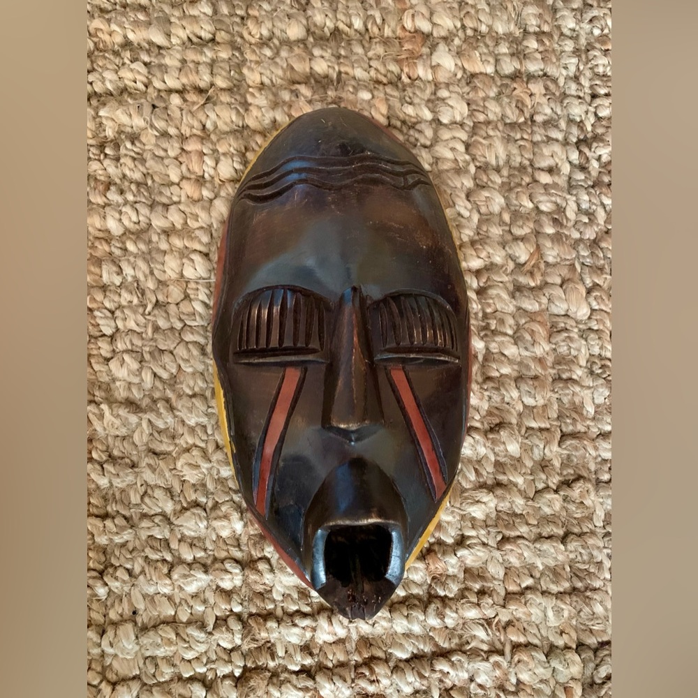 Handcrafted African Wall Mask